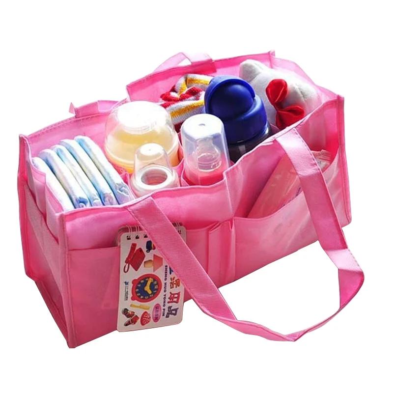 Baby Bag Nappy Maternity Bag Handbag  Portable Non-woven Fabric Liner Simple Mommy Bag Bottle Storage Multifunctiona
